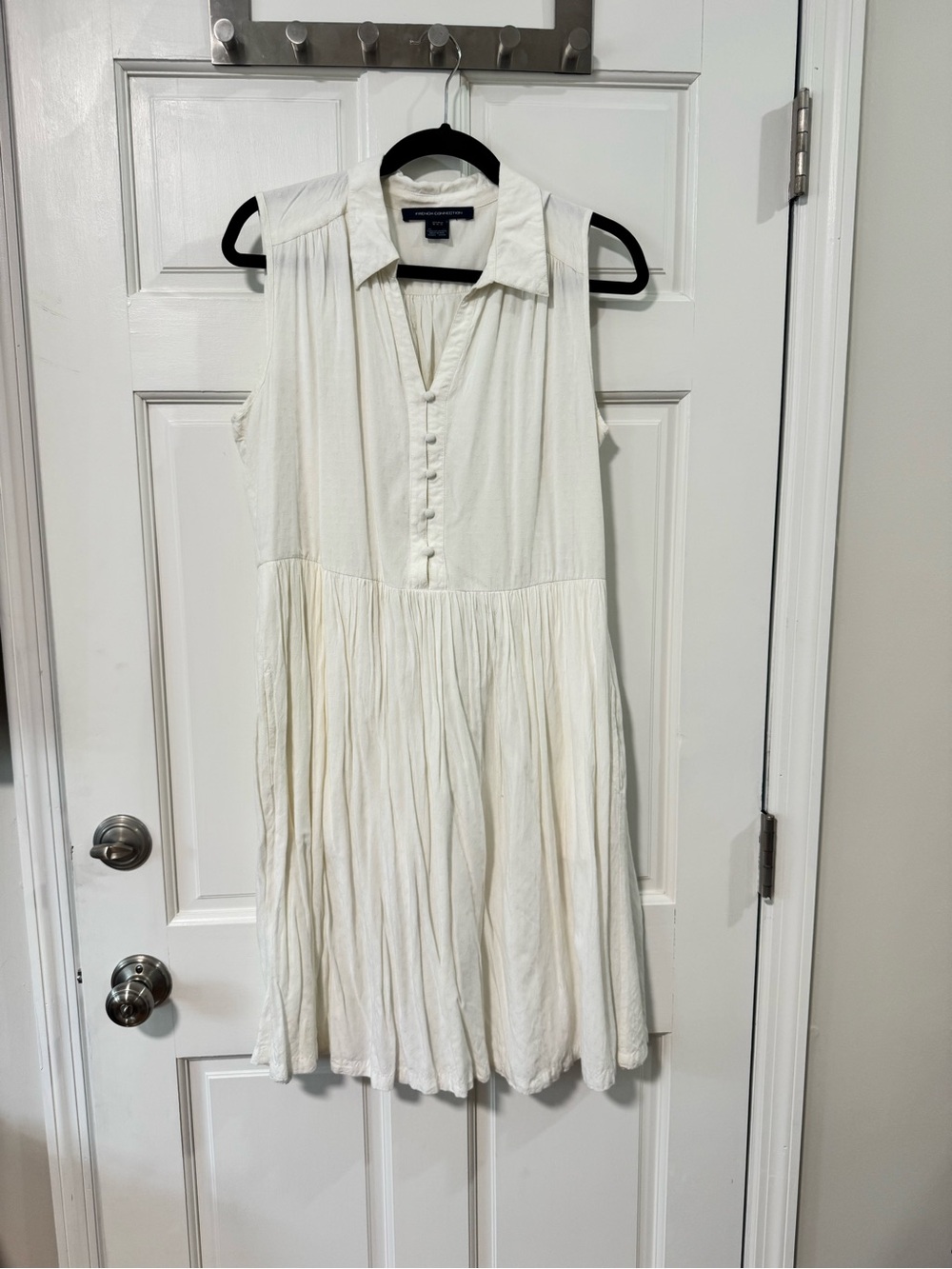 French Connection Iona Sleeveless Fit and Flare Dress